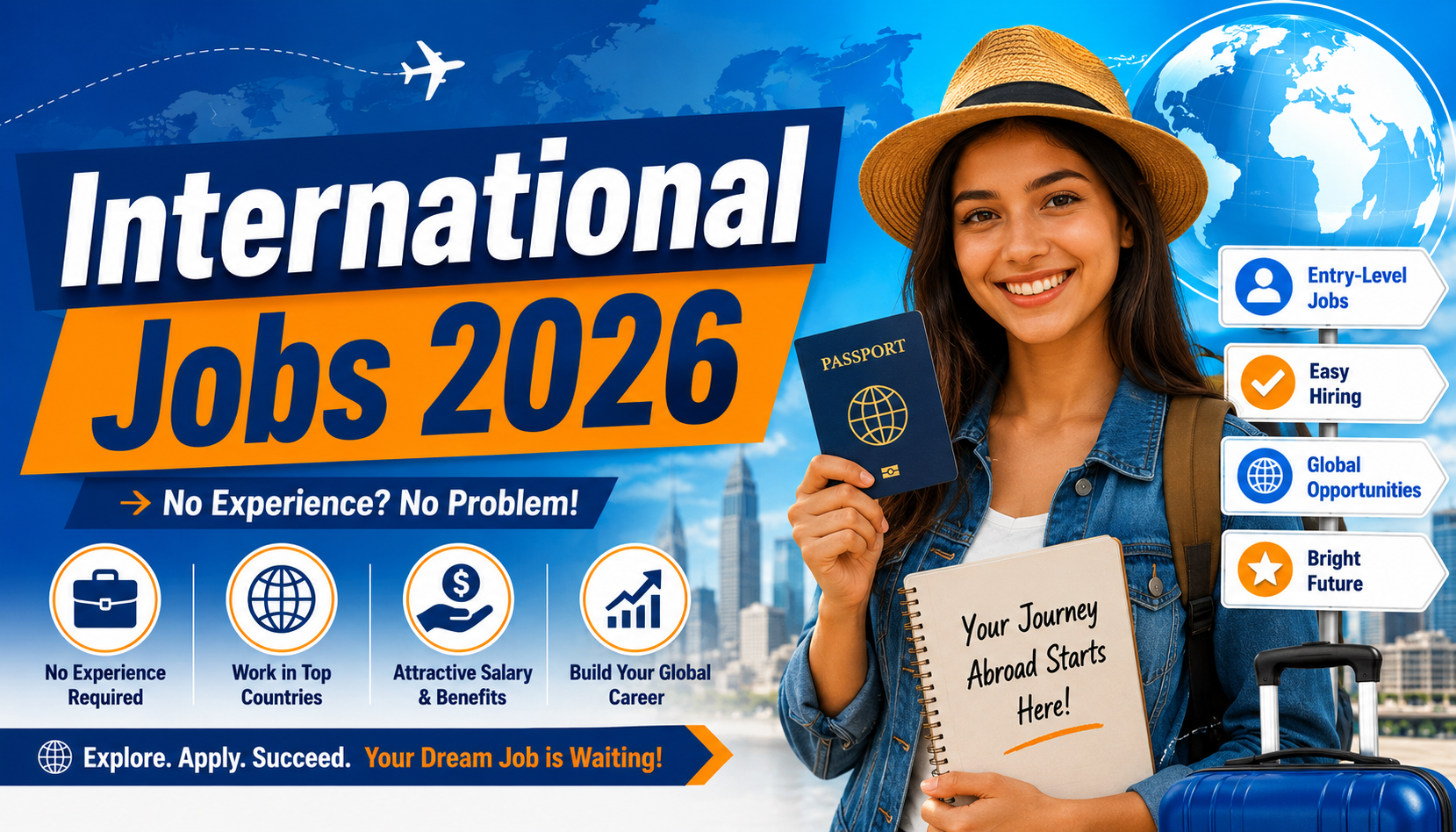 International Jobs Without Experience 2026 – Join Now