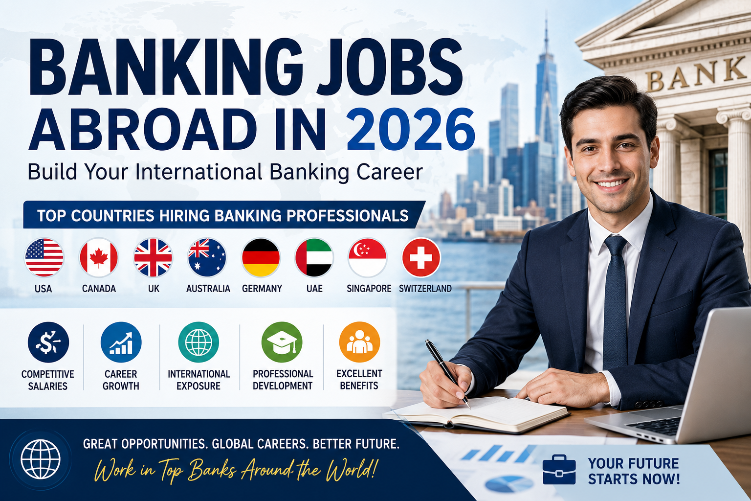 Banking Jobs Abroad in 2026: Join Now