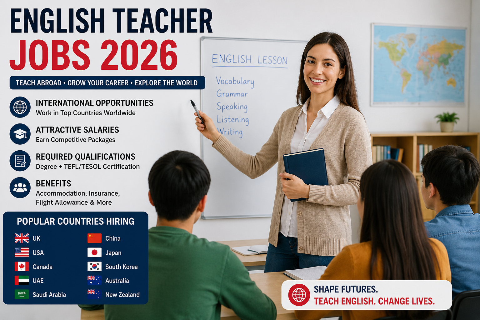 English Teacher Jobs 2026: Join Now